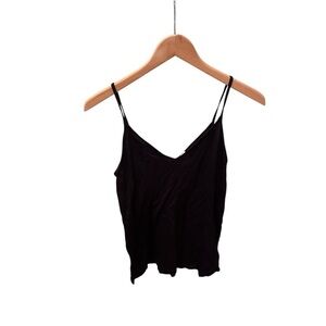 Old Navy Black Camisole with Spaghetti Straps